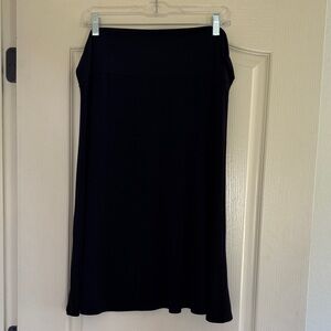 LuLaRoe Black Maxi Knit Skirt